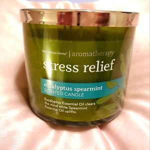 NEW 3-Wick Candle from B&BW "Eucalyptus Spearmint"